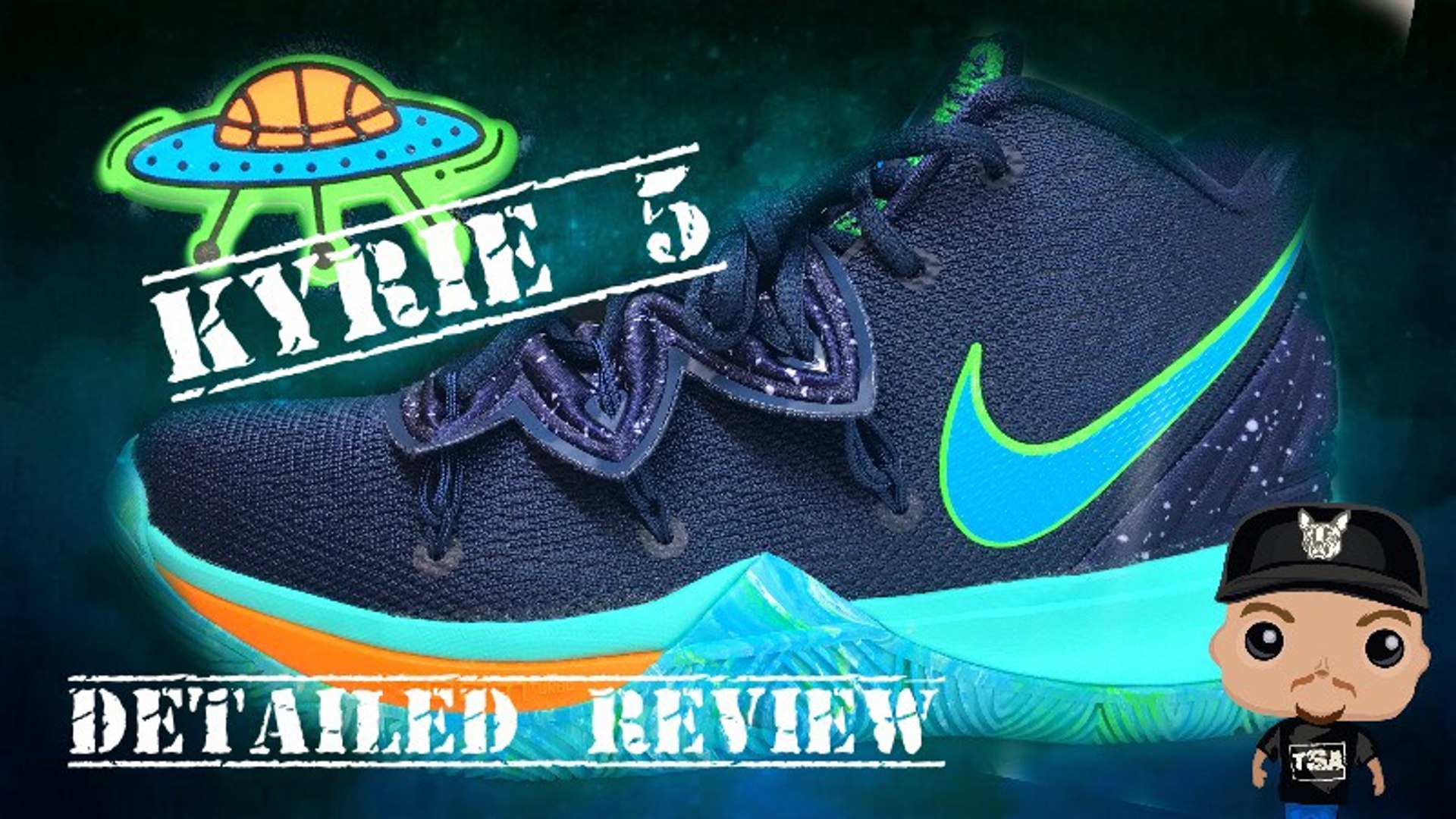 Nike Kyrie Irving 5 UFO Sneaker Detailed Look Review - video Dailymotion
