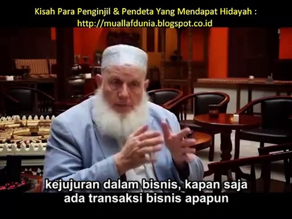 YUSUF ESTES (MANTAN PENGINJIL SENIOR AS) : "KAGET DENGAN SURAT AL IKHLAS ! TUHAN ITU SATU !"