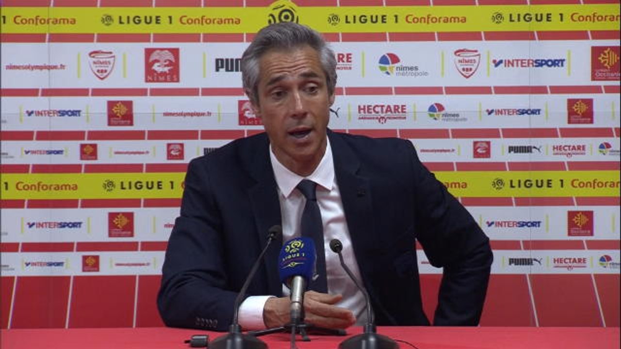 33e j. - Sousa : "Quand tu perds 2-1 et que tu prends du temps pour faire une touche..."