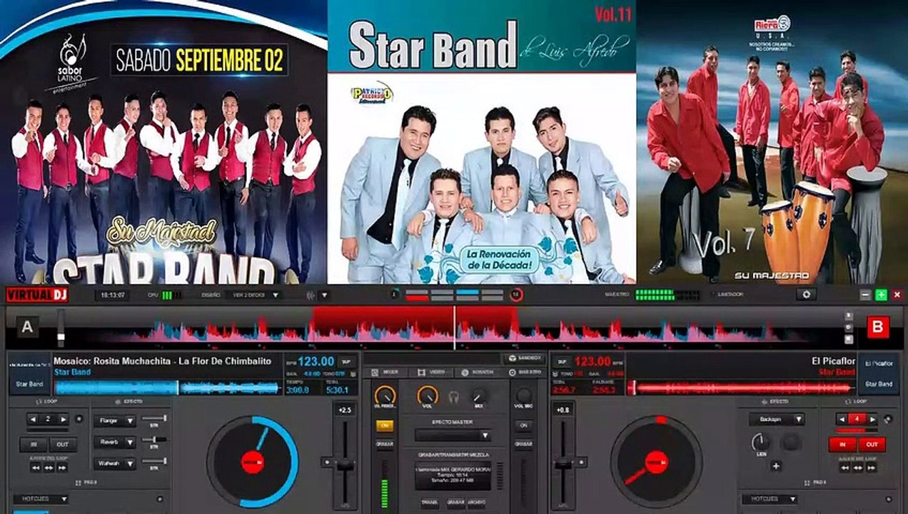 MIX STAR BAND 2019 - LUIS ALFREDO, RUBEN DARIO, DIEGO IVAN - Dj Levin Luis Alfredo¨ Ruben Dario - Diego Ivan, las mas sonadas en las fiestas (chichita para bailarr toda la noche)