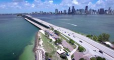 Miami - 4K drone aerial footage