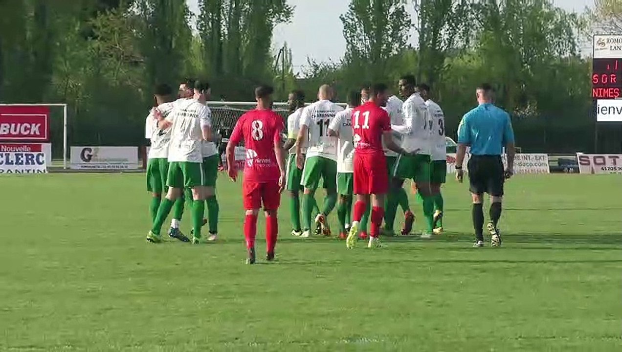 076 NATIONAL 2 SO ROMORANTIN NIMES OLYMPIQUE (1-0) 20 AVRIL 2019