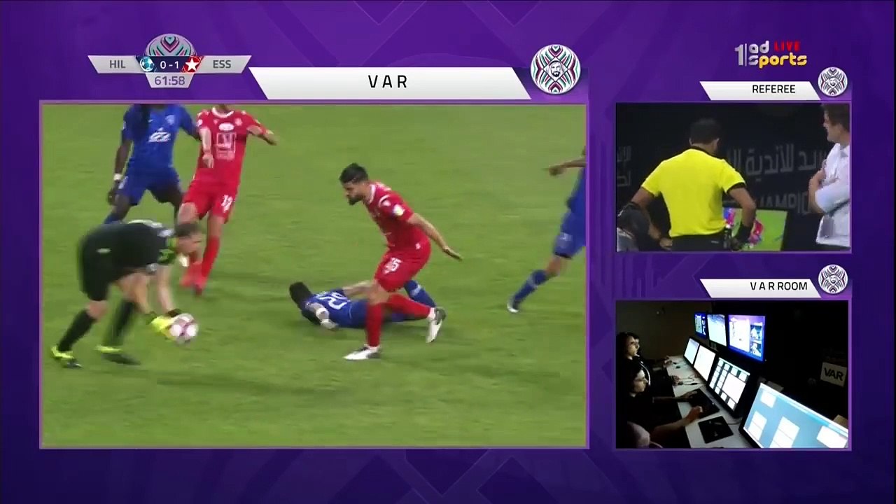 الشوط الثاني مباراة النجم الساحلي و الهلال السع...