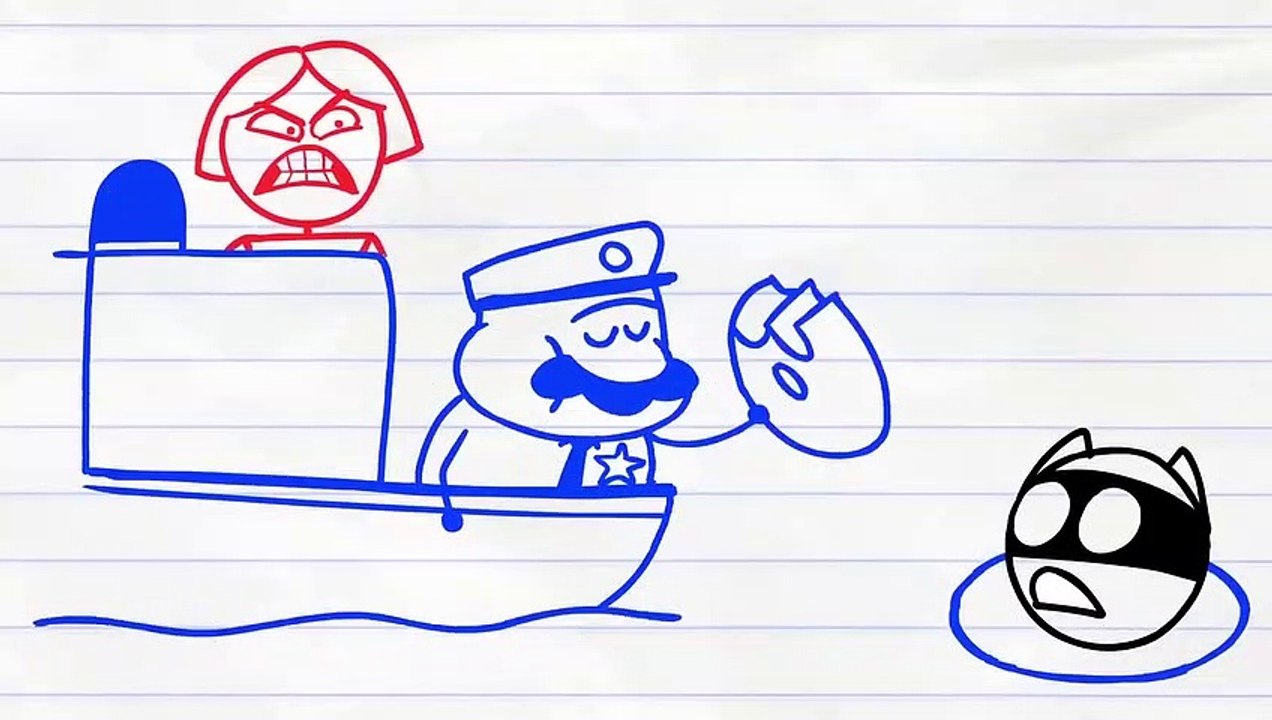 Mal Doodle enfreint la Loi! - BIG BAD MALINS - Animation Compilation