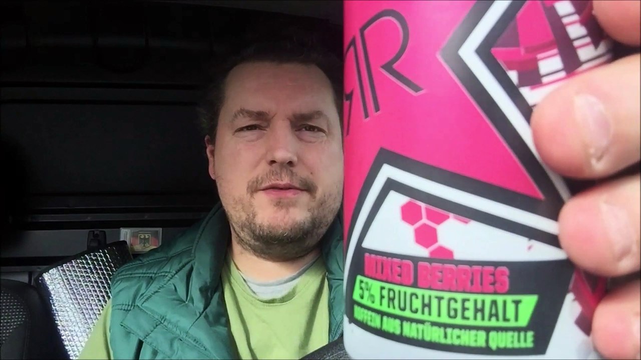 Rockstar Energy Drink First Start Mixed Berries Review und Test