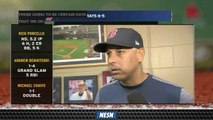 Red Sox Manager Alex Cora Gives An Injury Update On Mitch Moreland