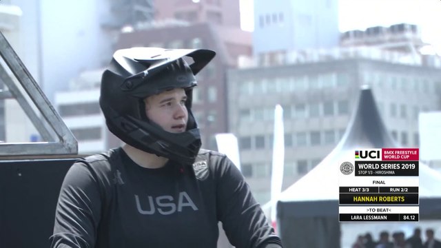 Hannah Roberts | 1st place - UCI BMX Freestyle Park World Cup Women Final | FISE Hiroshima 2019