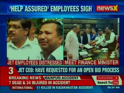 Jet Airways CEO, CFO, other employees meet Finance Minister Arun Jaitley; Save Jet Employees