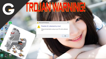 How To Kill Virus on Flashdisk || SKETCH #16