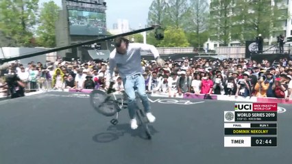 Dominik Nekolny | 3rd place - UCI BMX Flatland World Cup Final | FISE Hiroshima 2019