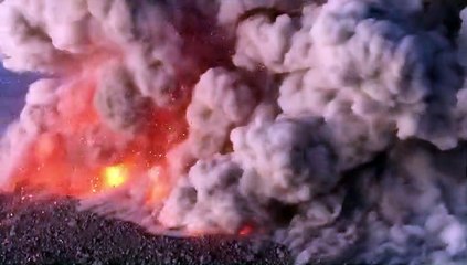 Amazing Volcano Views of Mt.Semeru by Drone