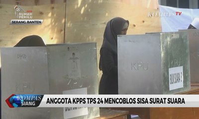 Anggota KPPS TPS 24 “Nyoblos” Sisa Surat Suara, KPU Gelar Pemungutan Suara Ulang