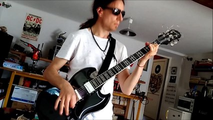 Back IN Black Live Version - Aurel's guitar