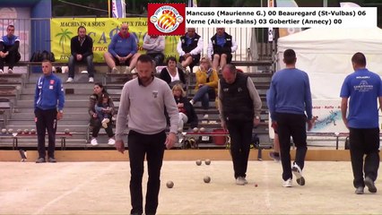 Huitièmes de finale, dixième étape du Super 16 masculin, Balaruc-les-Bains 2019
