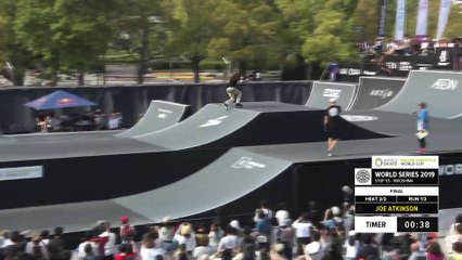 Joe Atkinson | 1st place - WS Roller Freestyle World Cup Final | FISE Hiroshima 2019