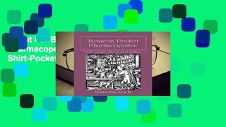 About For Books  Tarascon Pocket Pharmacopoeia 2019 Classic Shirt-Pocket Edition Complete