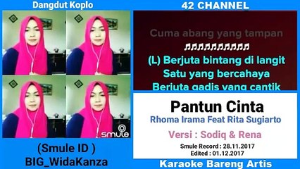Pantun Cinta - Karaoke bareng artis[1]