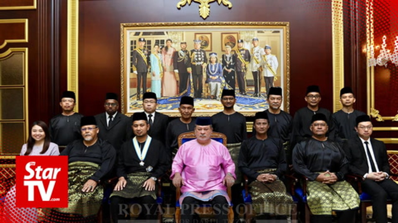 Three new Johor exco members sworn in