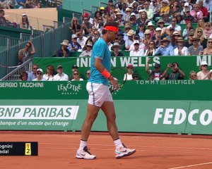 تنس: بطولة مونتي كارلو: فونييني يفوز على نادال 6-4 و6-2