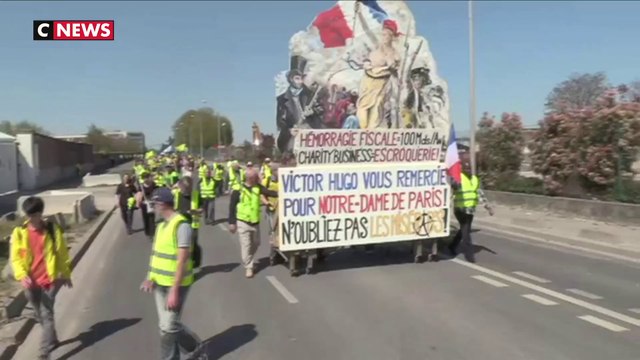 L'Influence de l'incendie de Notre-Dame de Paris sur les gilets jaunes