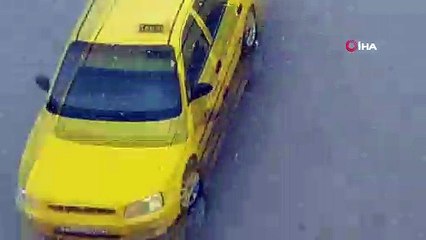 Kırıkkale'ye Nisan ayında kar sürprizi