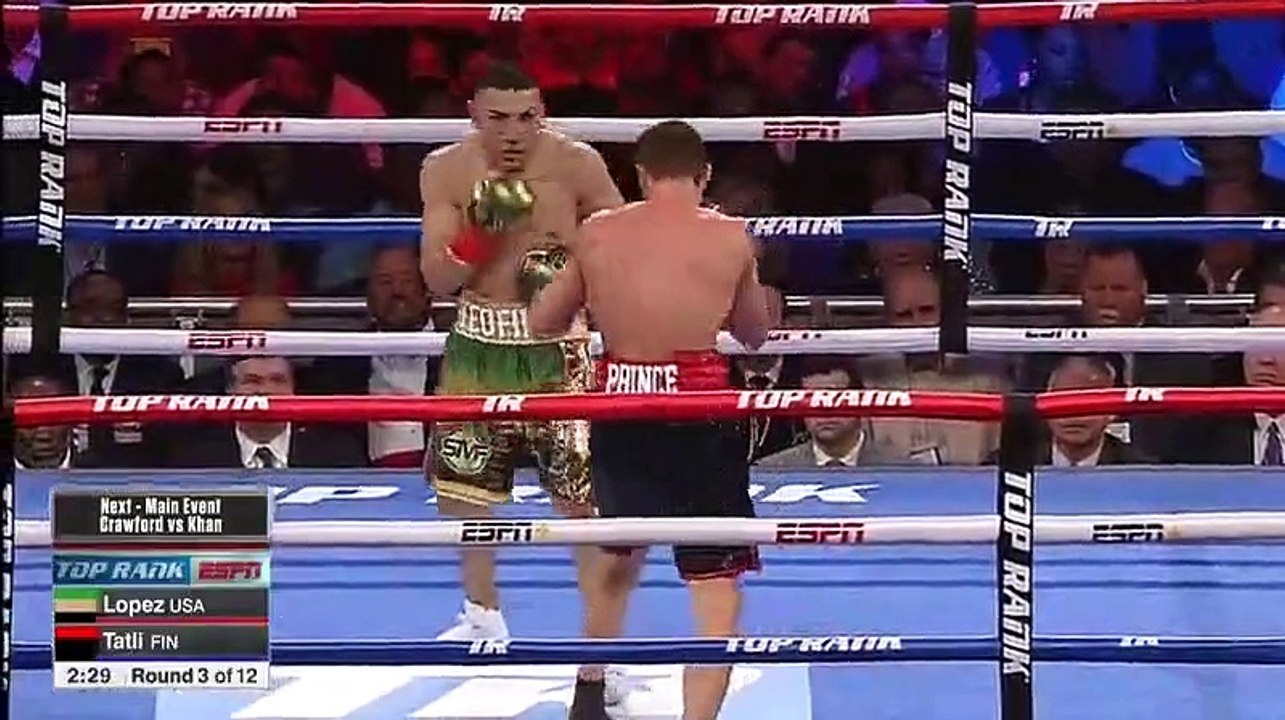 Teofimo Lopez vs Edis Tatli 2019-04-20
