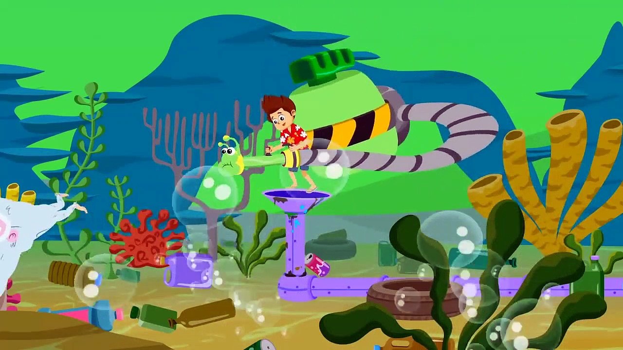 L'écosystème marin est en danger! Venir sur le Superzoo équipe! - Dessins animés pour les Enfants