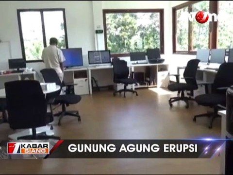 Gunung Agung Erupsi, Abu Vulkanik Membumbung Setinggi 2 Km