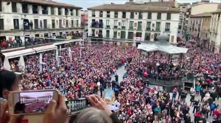 Bajada del Ángel en Tudela