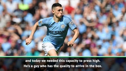 下载视频: I'm a genius for picking Phil Foden - Guardiola