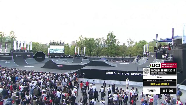 Rim Nakamura | 2nd place - UCI BMX Freestyle Park World Cup Final | FISE Hiroshima 2019