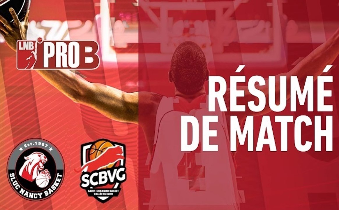 PRO B : Nancy vs Saint-Chamond (J27)