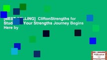 [BEST SELLING]  CliftonStrengths for Students: Your Strengths Journey Begins Here by