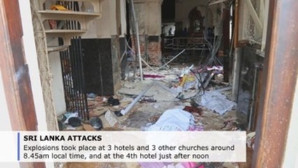 At least 187 killed, 469 injured in church, hotel bombings in Sri Lanka
