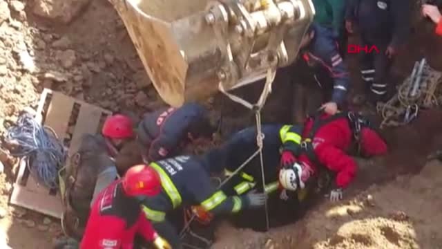 Eskişehir Maden Kuyusuna Düşen İnek, 6 Saatte Kurtarıldı