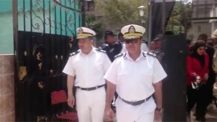 حكمدار الجيزة يتفقد لجان الاستفتاء بالدقي.. واحتفالات بـ الموتيسكلات