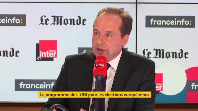Jean-Christophe Lagarde, tête de liste UDI pour les élections européennes : Nous sommes le continent qui a le plus intérêt à lutter contre le réchauffement climatique [...] C'est l'Europe qui doit prendre la tête de la croisade