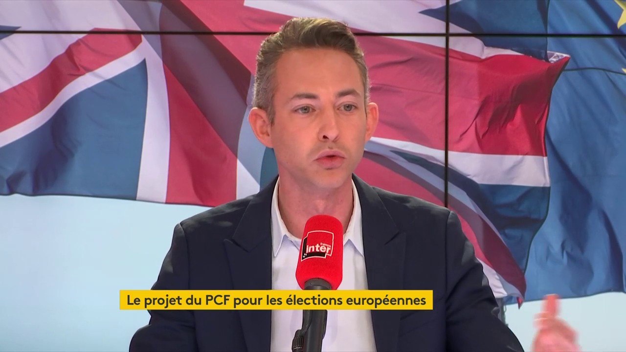Ian Brossat, tête de liste PCF pour les élections européennes : "Le seul objectif de dépenses que nous fixe l'UE, ce sont des dépenses militaires [...] ça ne me fait pas rêver, cette course aux armements"