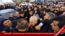 Son dakika! Kemal Kılıçdaroğlu Ankara Çubuk'ta şehit cenazesinde saldırıya uğradı