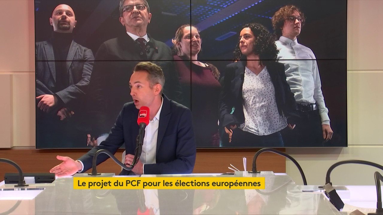 Ian Brossat, tête de liste PCF pour les électio...