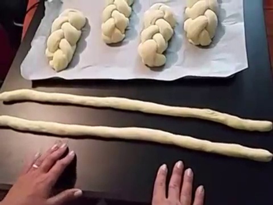 Naomie Cook le blog - Tresser son pain a 2 brins, methode ultra rapide Braiding a 2 Strand Challah