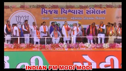 PM Narendra Modi addresses Public Meeting at Patan, Gujarat