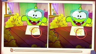 Spot the Difference - Om Nom Stories: le Savant Fou (Dessins animés pour les enfants)