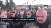 Kılıçdaroğlu'na şehit cenazesinde saldırı anı kamerada