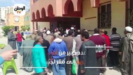 بـ العمة الصعيدي.. إقبال كثيف بلجان الوافدين بالإسكندرية