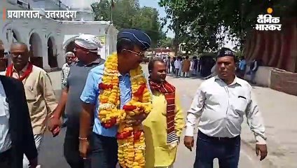 पूर्व कमांडर अजय शर्मा ने दाखिल किया पर्चा, बोले- मेरी लड़ाई शहादत पर राजनीति करने वालों से