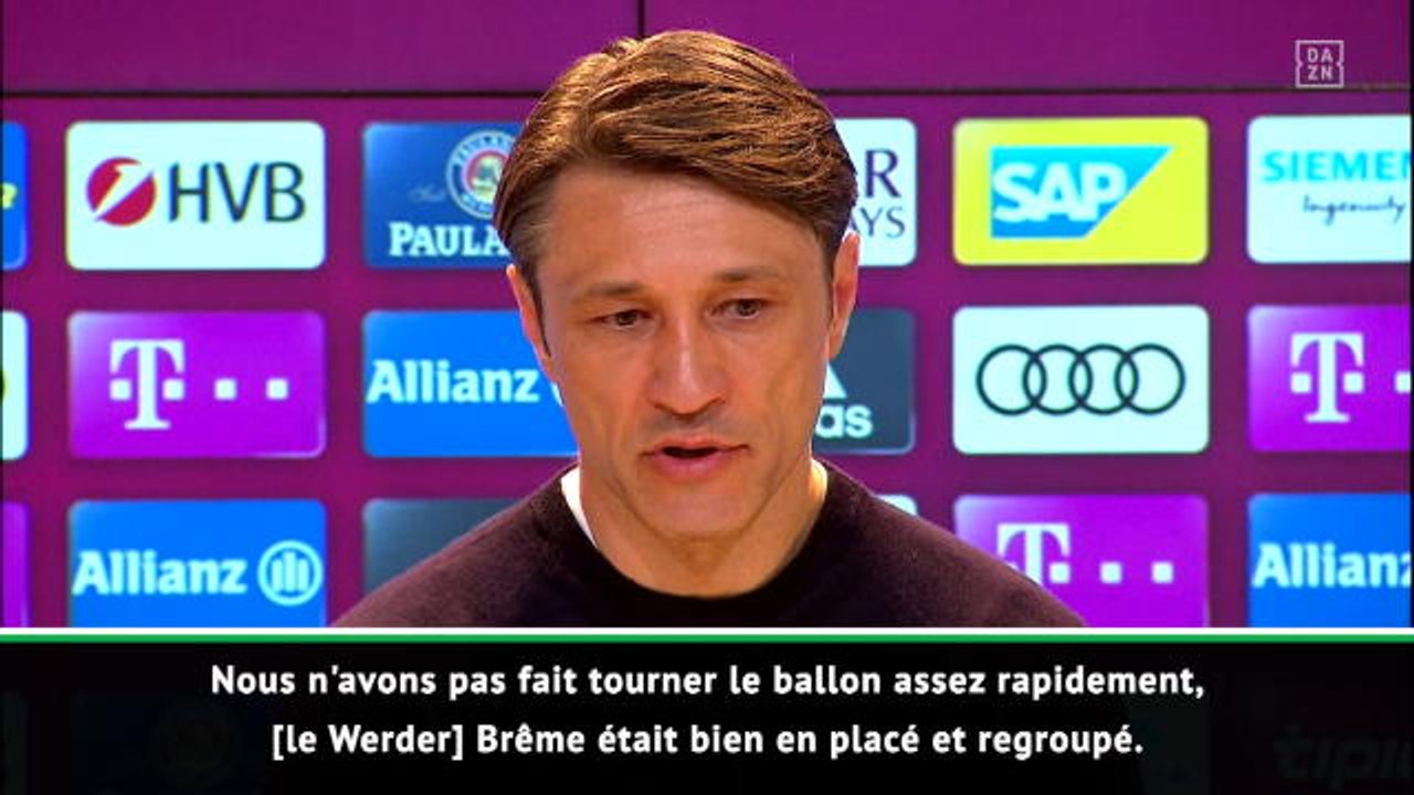 30e j. - Kovac : "Le carton rouge était une bonne chose pour nous"