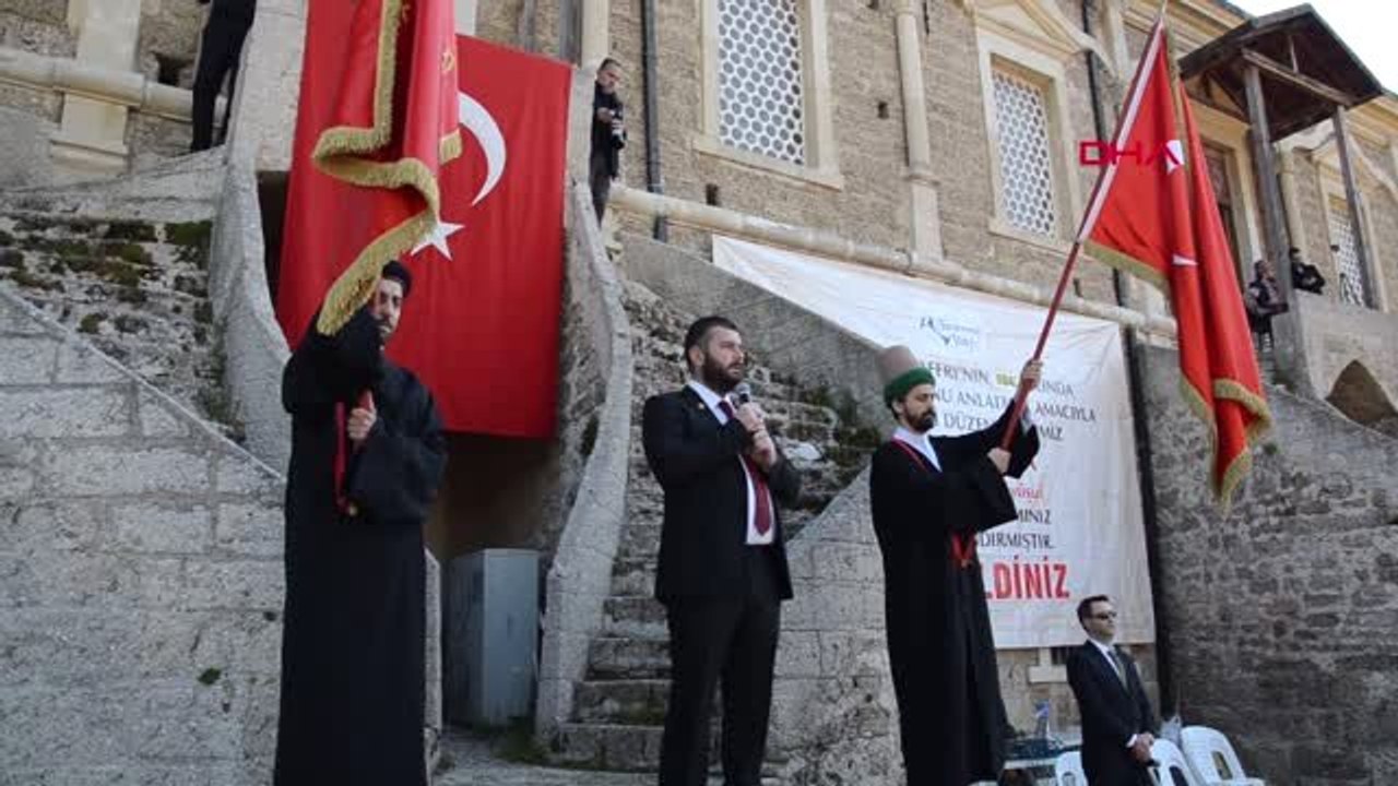 Çanakkale'de, Cepheye Sema Mevlevi Alayı Yürüyüşü