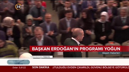 İşte Başkan Erdoğan'ın yoğun programının detayları