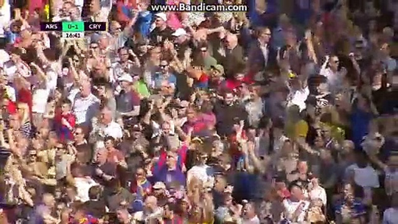 Super Goal  C.Benteke  Arsenal 0 - 1 Crystal Palace  21.04.2019  HD